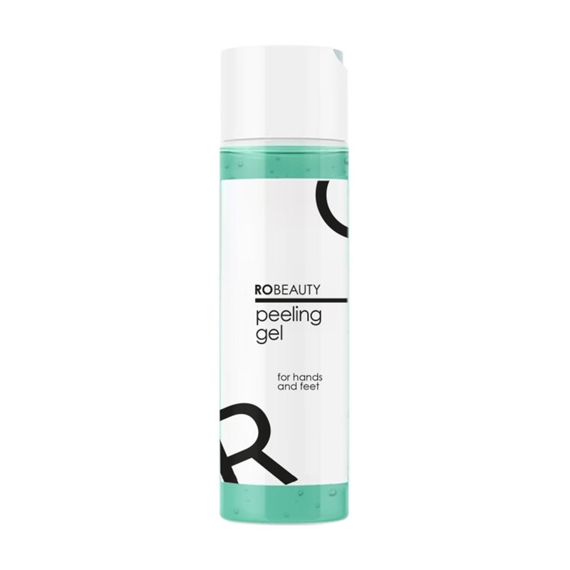 Уцінка! Пілінг-скатка для рук та ніг RoBeauty Peeling Gel з алое вера, екстрактом м'яти та AHA-кислотами, 200 мл